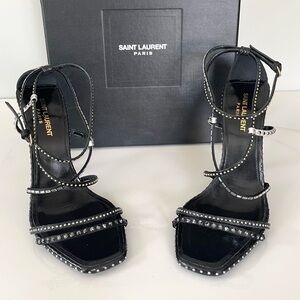 AUTHENTIC SAINT LAURENT STUDDED HEELS